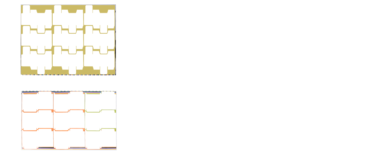 Die Layout Drawing